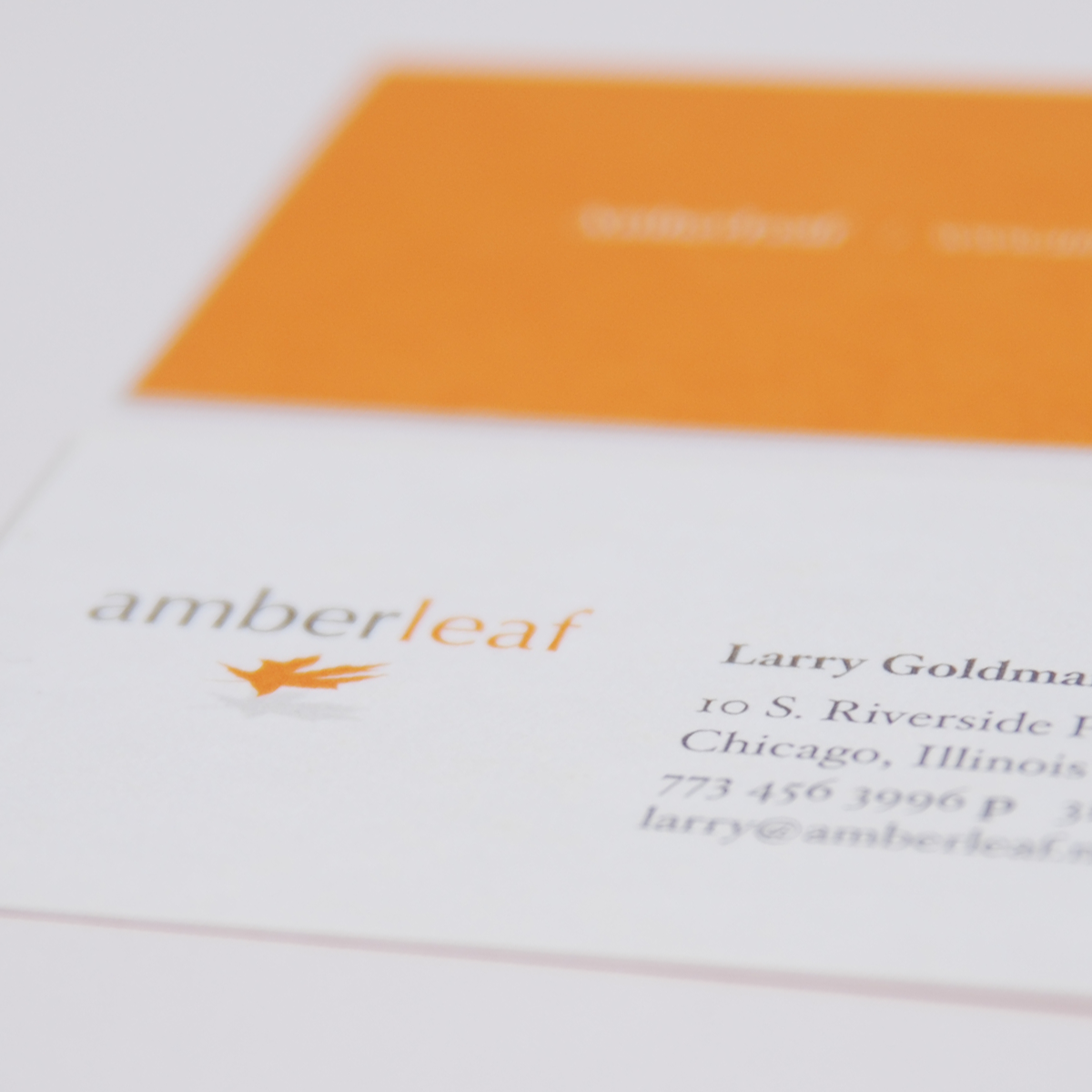 amberleaf business card