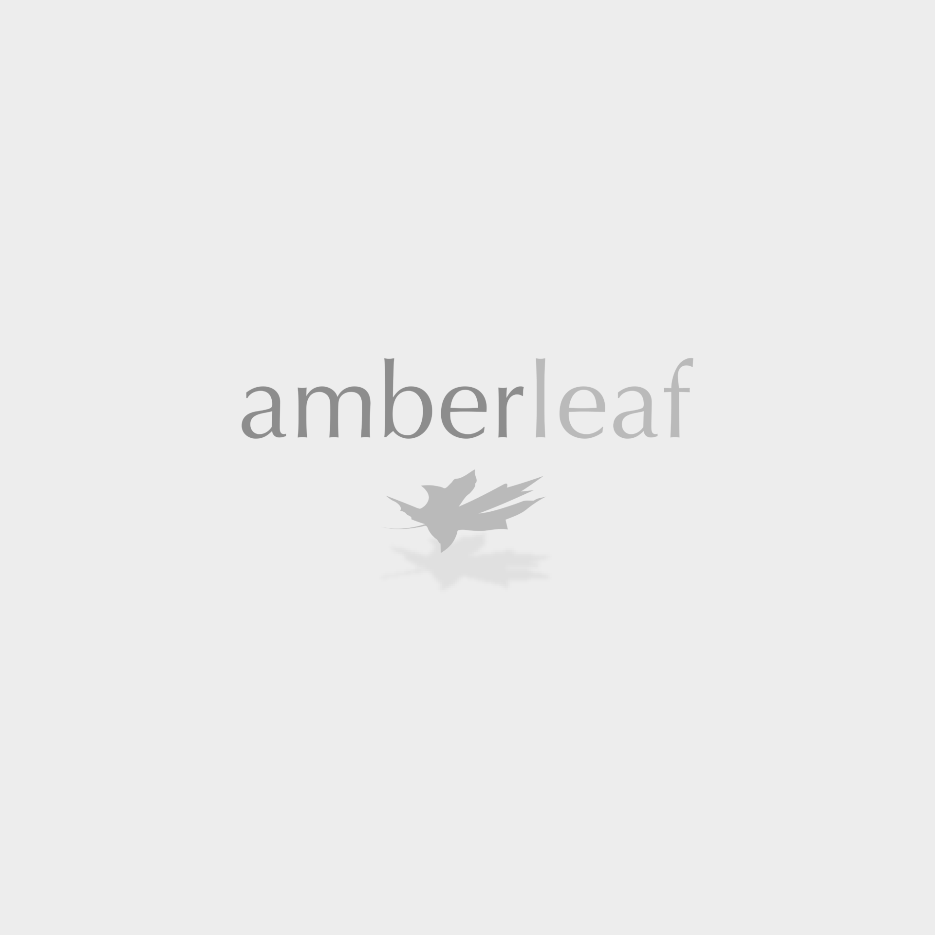 amberleaf logo bw